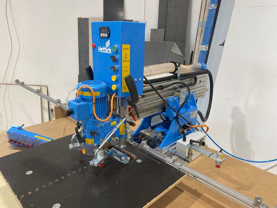 Wiertarka meblarska Hettich BlueMax Mini Modular Plus – komplet.