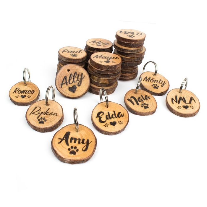 Жетон амулет номер для вашего питомца с гравировкой.