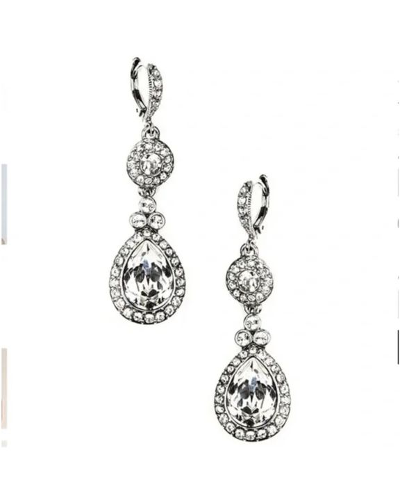 Вінтажні сережки Givenchy з кубічним цирконієм