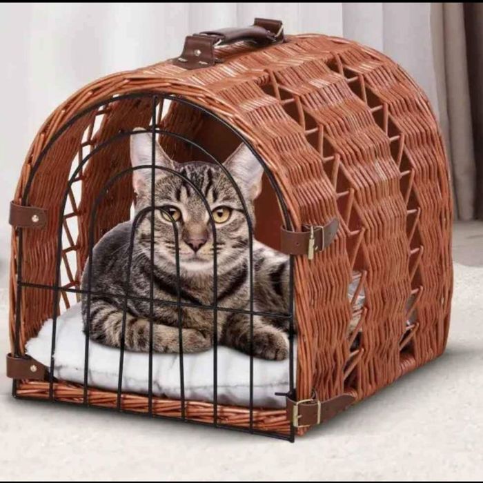 Transportadora para gato.