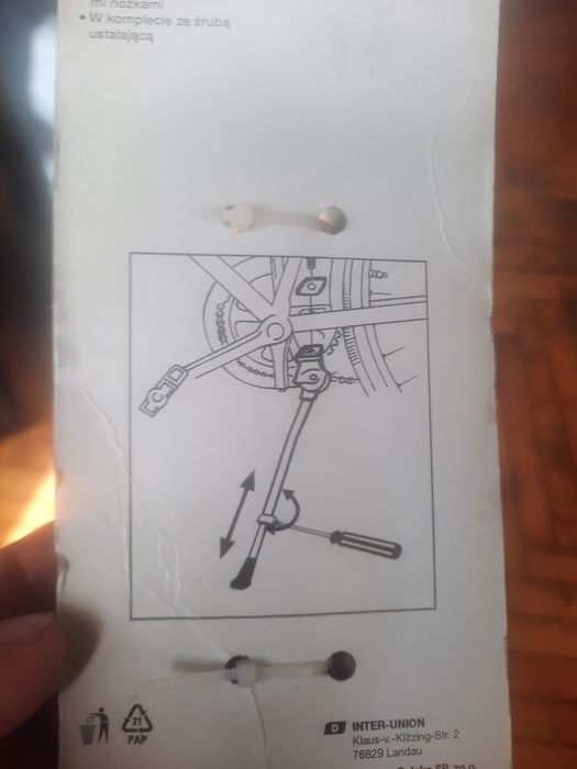 Підножка для велосипеда "Fisher".