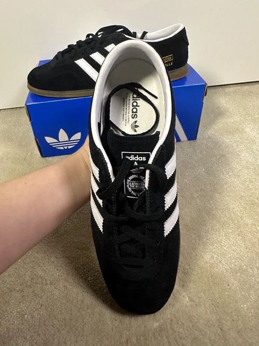 adidas Originals Gazelle Lo Pro W Core Black/White 39 1/3