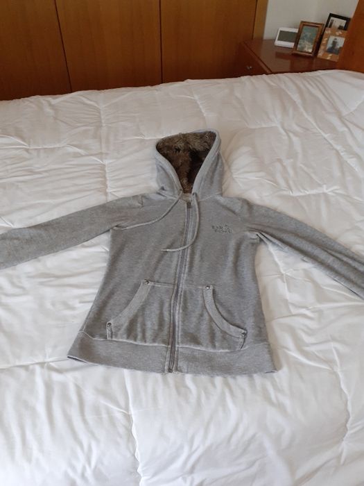 Casaco de treino com pelinho