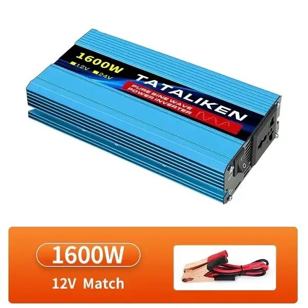 Инвертор с Чистым Синусом TATALIKEN 1600W преобразователь! В НАЯВНОСТІ