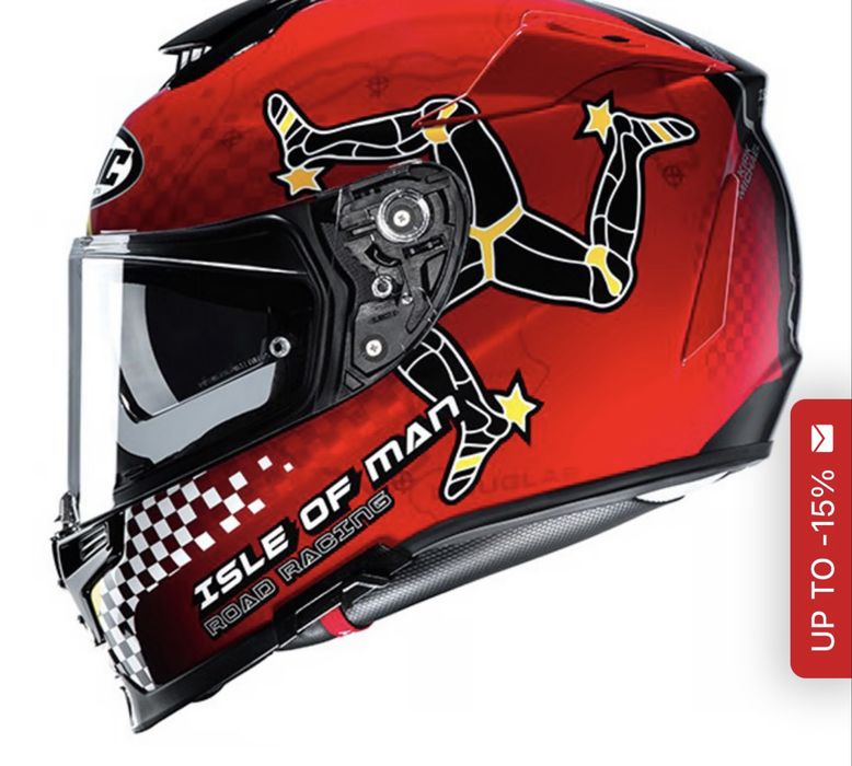 Capacete Hjc rpah 70 isle of man
