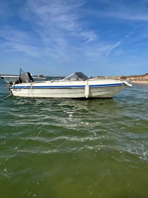 Barco recreio + Atrelado com matrícula - OPORTUNIDADE