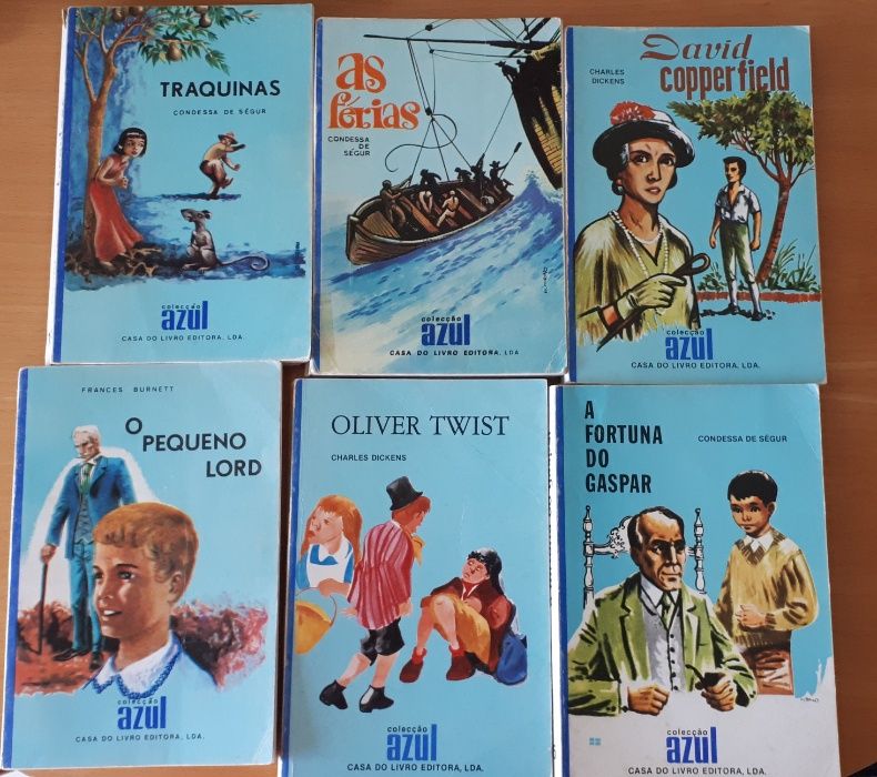 Livros da Colecção Azul