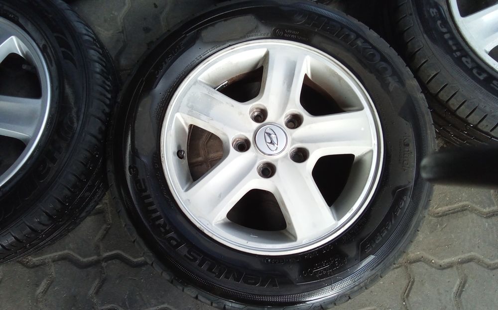 Jantes Hyundai I30 R15 Com Pneus 195/65 Furação 5X114.3