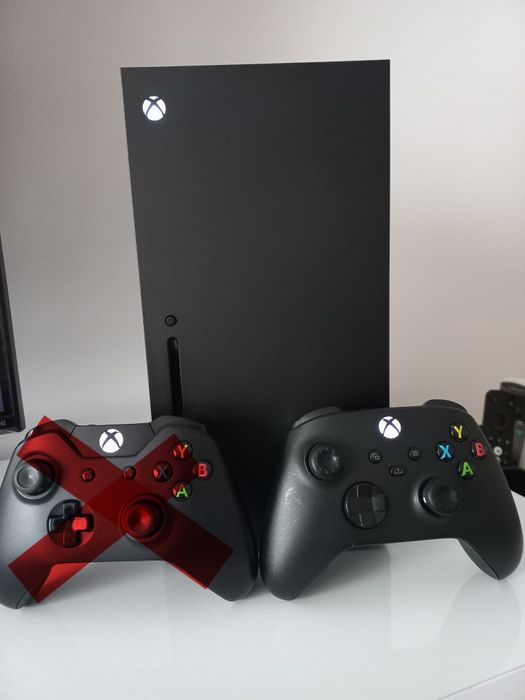 Consola series x com caixa