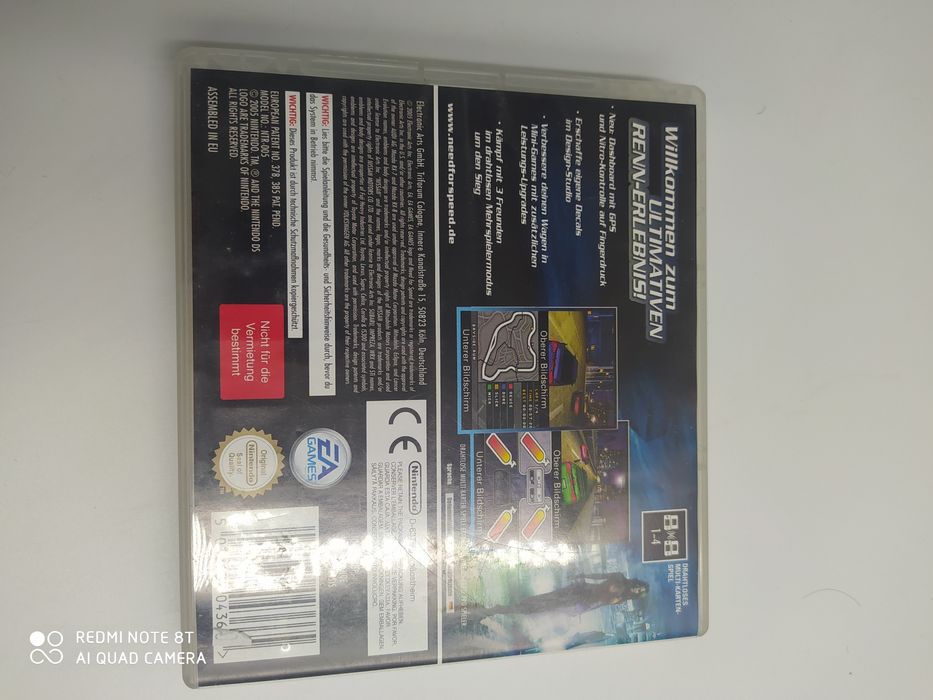 NFS Underground 2 Nintendo DS 3DS 2DS