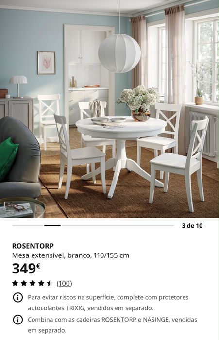 Mesa de sala de jantar