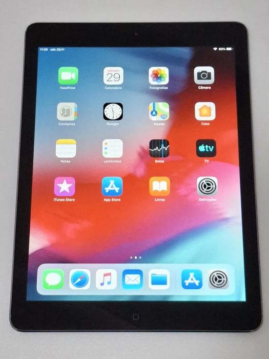 Apple iPad Air  Modelo A1474 9.7" | Cinzento Sideral, WiFi | Impecável