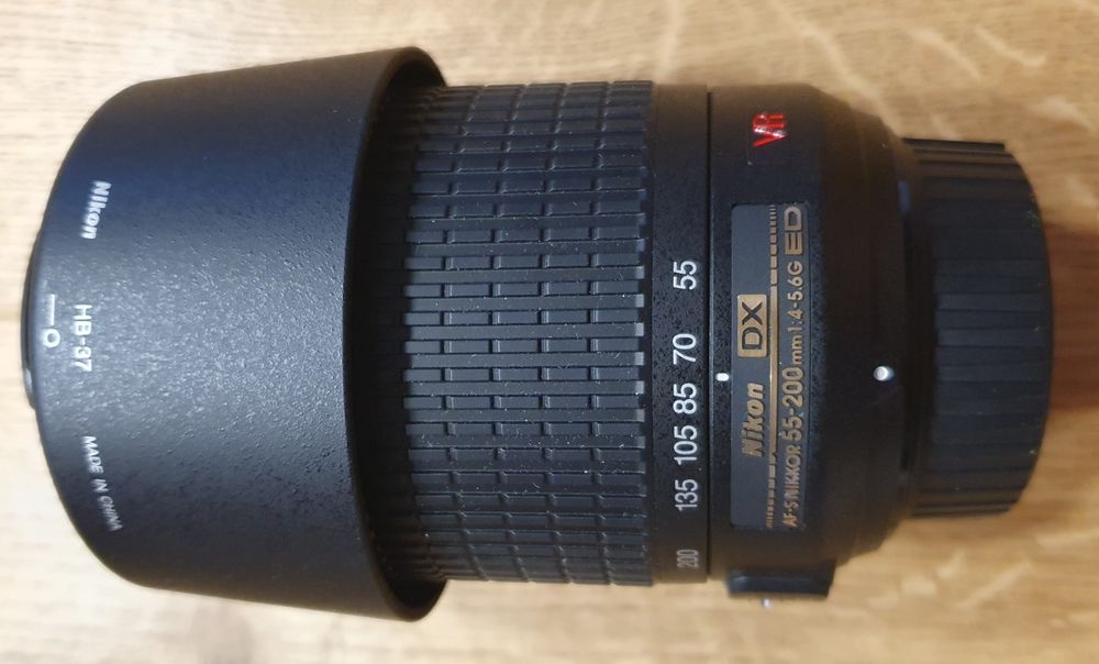Nikkor  DX  55-200  VR  AF-S  4-5.6