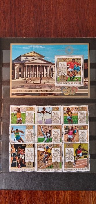 Марки почтовые(блоки, серии)