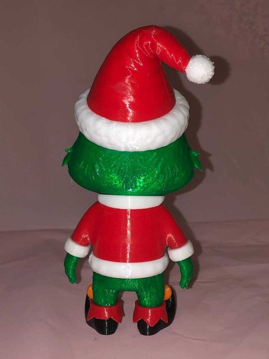 Фігурка Ґрінча в костюмі Санти – ідеальна прикраса до Різдва!