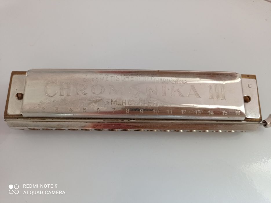Harmonijka ustna HOHNER Chromonika III C
