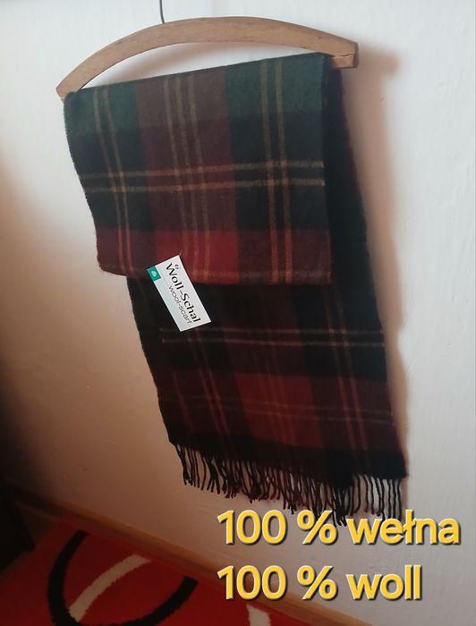 Szalik damski wełna