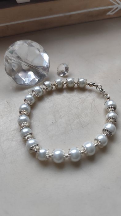 Perły - bransoletka damska HandMade