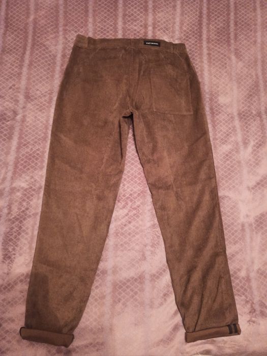 Штани Staff velvet dark brown