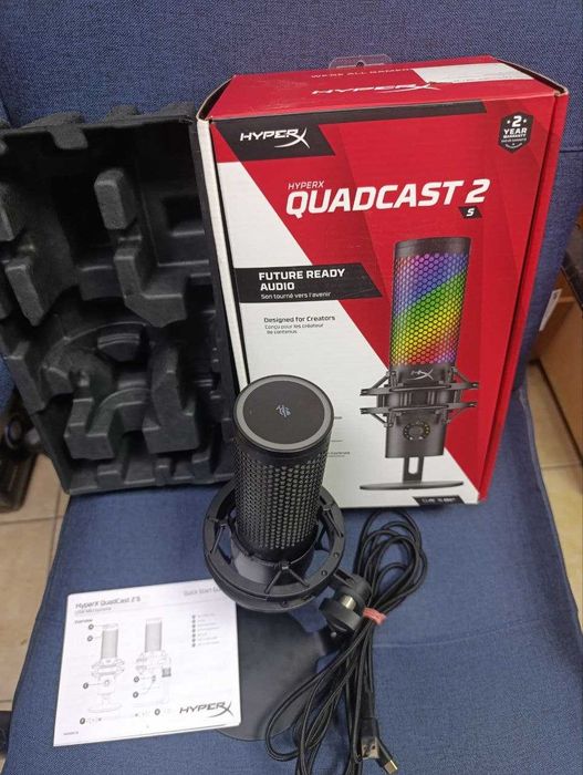 Мікрофон HyperX QuadCast 2 S
