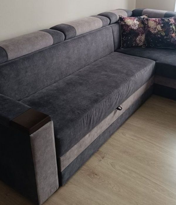 Jak nowy narożnik z funkcją spania łóżko sofa kanapa