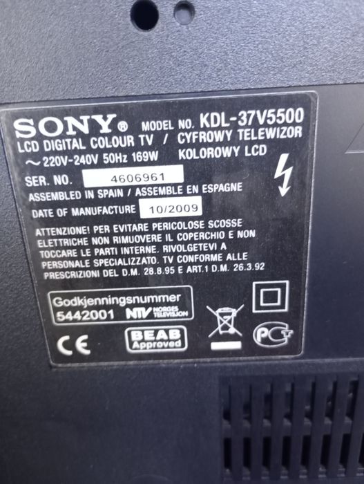 Telewizor Sony bravia
