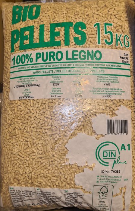 Pellet drzewny mieszanka sosna