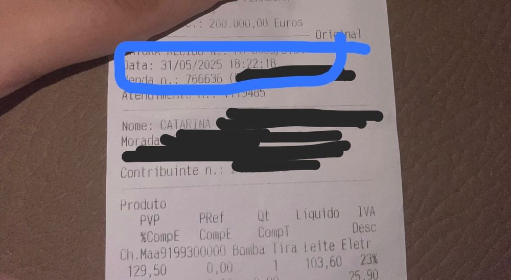 Bomba tira leite elétrica Chicco