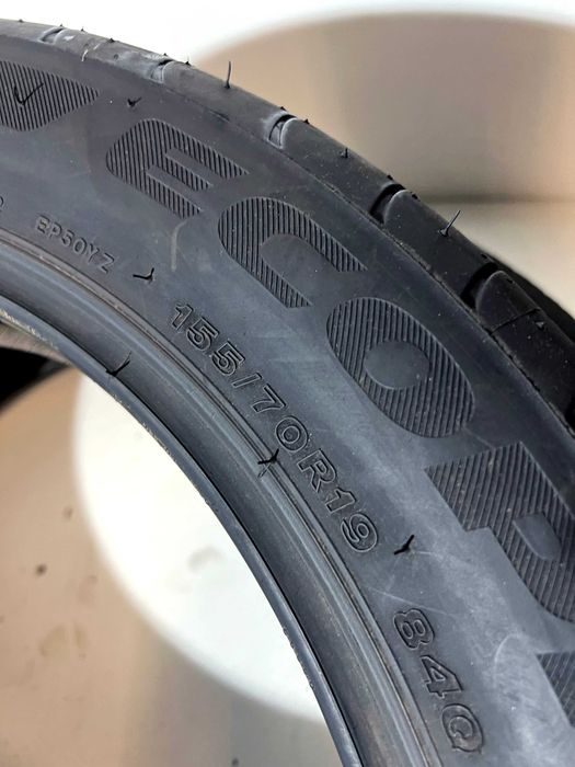Pneus Bridgestone Ecopia EP500 - 155/70/19 - Como NOVOS