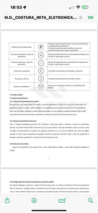 Maquina custura jack a4 semi nova NEGOCIAVEL