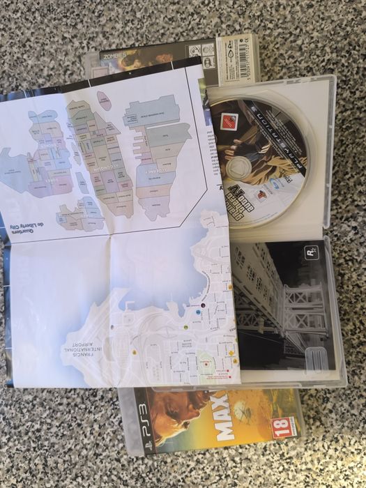 Max Payne 3/Grand theft auto 4/Call of duty black ops 2 PlayStation 3