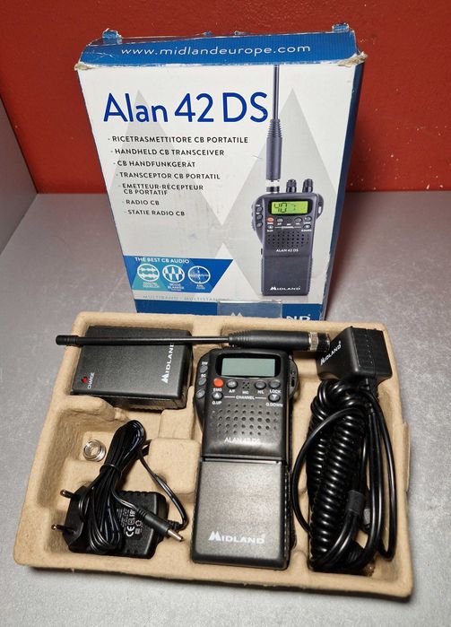 Ręczne radio CB Midland Alan 42 DS