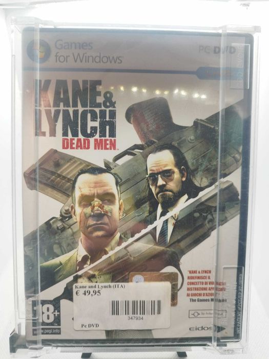 Kane & Lynch Dead Men PC DVD Selado