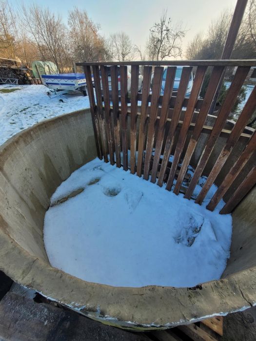 Balia ogrodowa z piecem