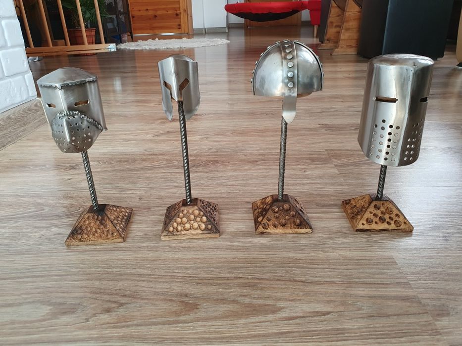 Hełm, rycerze, piękny upominek, prezent