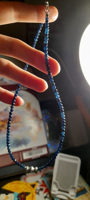 Чокер з сапфіру 41 см