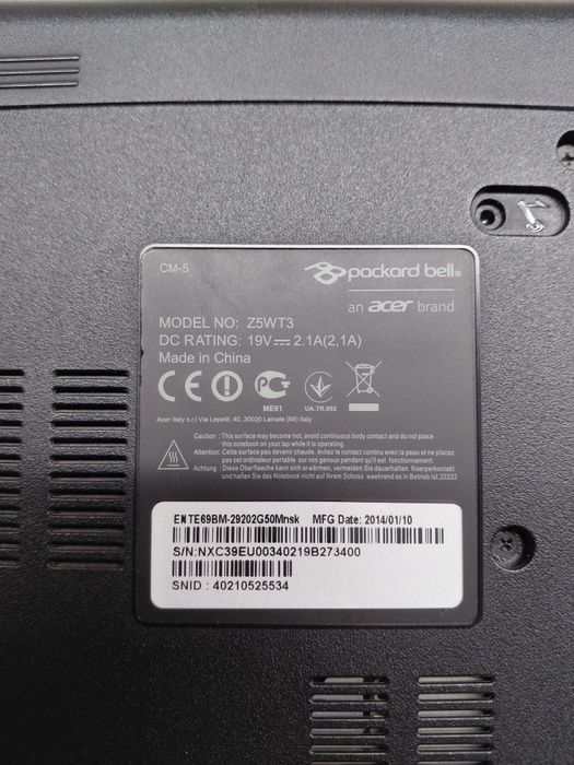 Ноутбук РАБОЧИЙ б/у