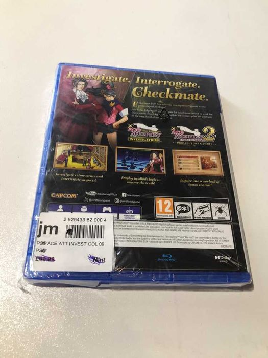 Ace Attorney Investigations Collection PS4 Nowa Sklep Irydium