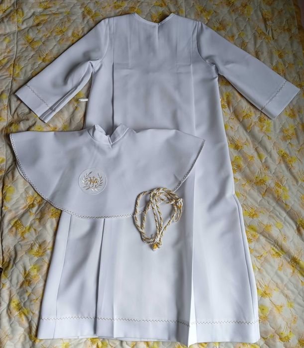 Alba tunika komunijna dla dziewczynki