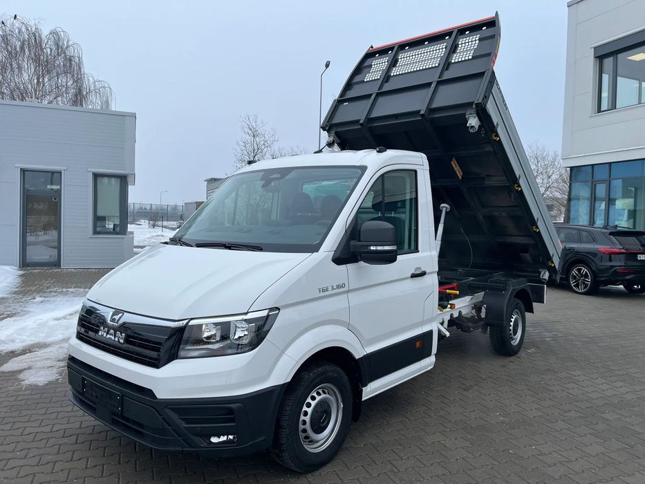 MAN TGE  3.160 LIFT HAK 3,5T Tył Napęd Skrzynia Wywrotka SCATTOLINI MAN TopUsed