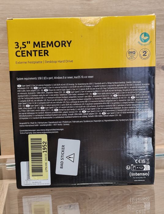 Dysk zewnętrzny INTENSO 8TB od Halogsm Zgierz.