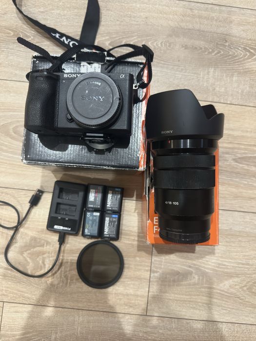 Камера sony a6500 з обєктивом sony 18-105 mm f4 g