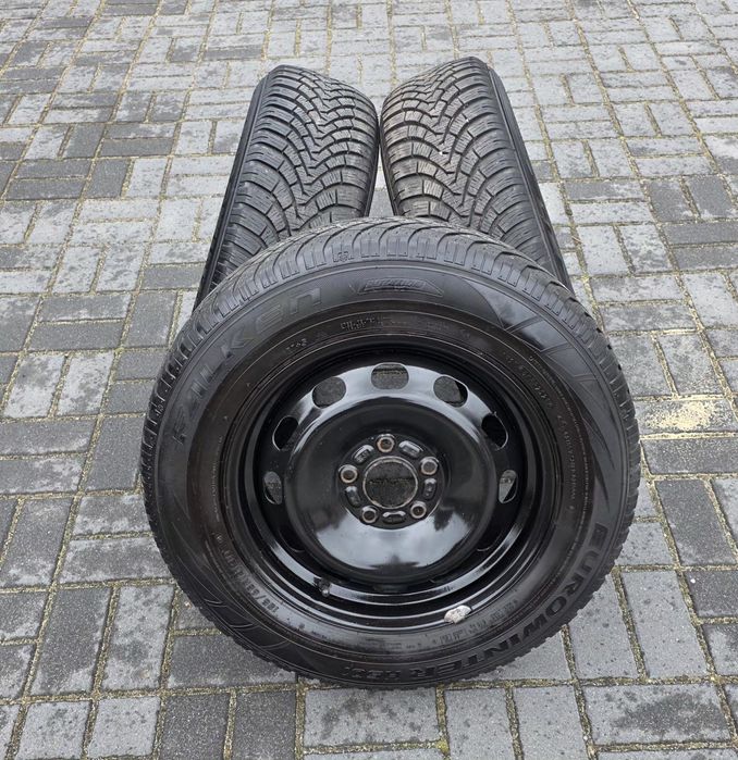 Felgi z Oponami Zimowymi 15'' 5x108 3szt FORD focus,C-max,Fiesta,mondeo mk3