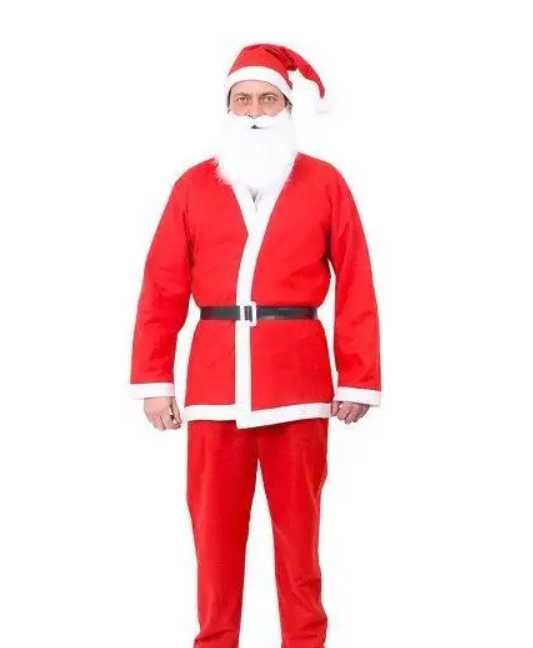 Костюм Санта Клауса Святий Миколай фетр ABC (Дед Мороз)