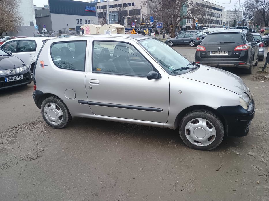 Fiat Seicento 1.1 brush 183tys przebiegu auto bez rdzy