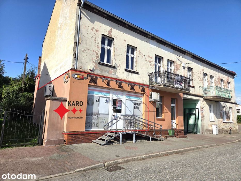 Lokal usługowo-handlowy z poddaszem użytkowym, rewelacyjna lokalizacja