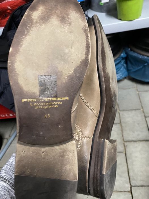 Sztyblety skórzane Prima Moda