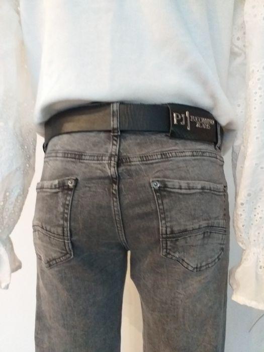 Jeansy pucihino rozm  M  L