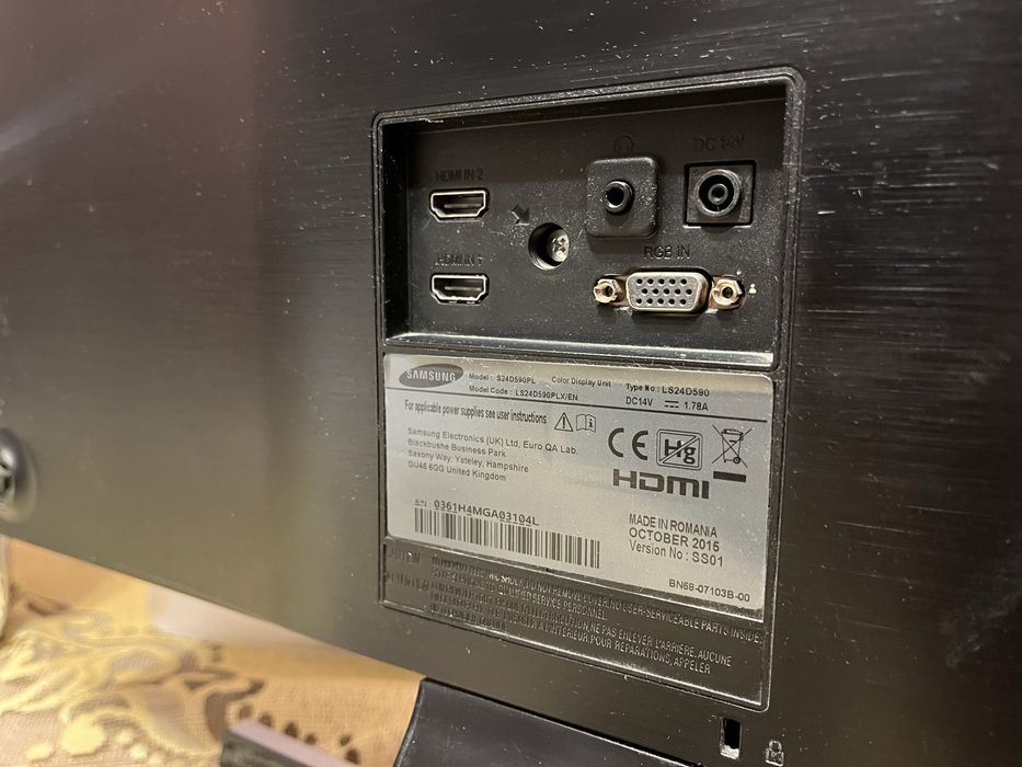 Monitor Samsung 24 cale 60hz