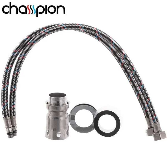 СУПЕР НЕРЖАВЕЙКА Смеситель/змішувач/кран для кухни с гибкими шлангами